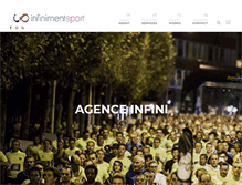 Tablet Screenshot of infinimentsport.fr